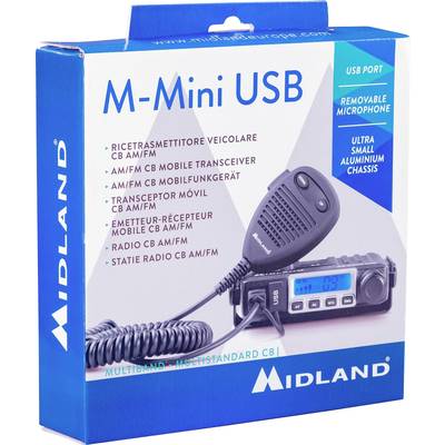 Midland M-Mini USB C1262.04 CB-Funkgerät – Conrad Electronic Schweiz