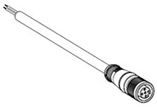 Molex 1200655006 Sensor/actuator connector (pre-fab) M12 Plug 10.00 m No. of pins (RJ): 5 1 pc(s) Piece