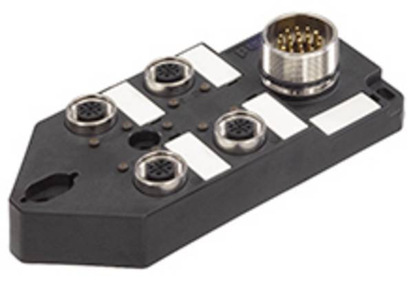 Molex Molex WOD Industrial Solution 1202480033 Sensor & actuator box (passive) M12 splitter 1 pc(s) Piece