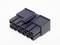 A black multi-pole connector, likely for electronic or electrotechnical applications.