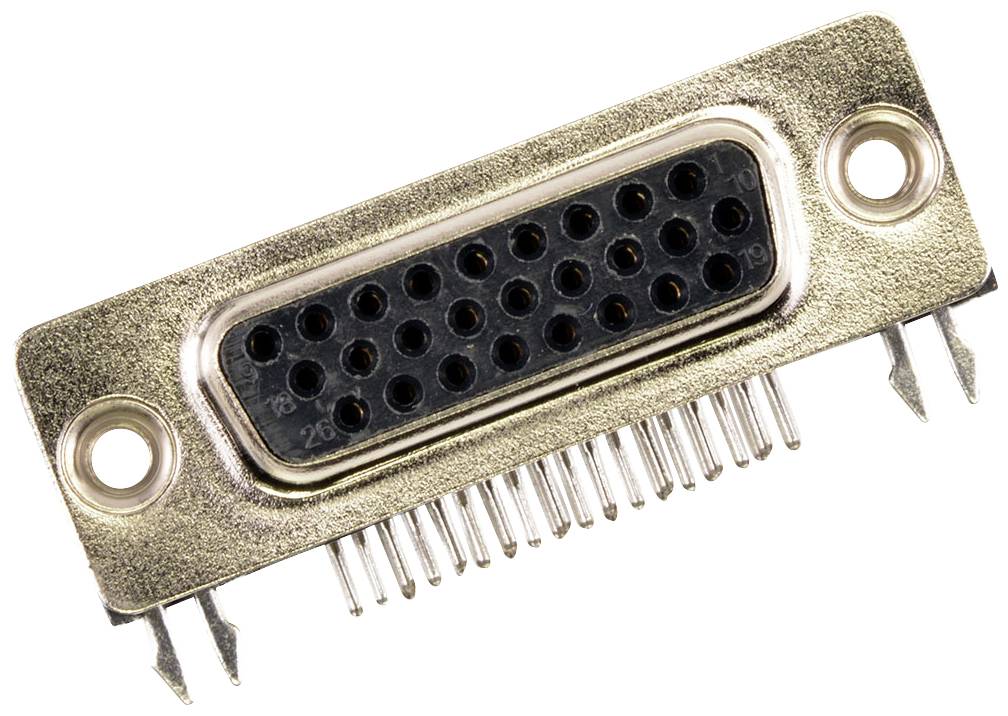 Molex Molex MOL Power & Signal Sol. 1731130134 D-SUB plug Number of pins: 26 Soldering 1 pc(s)