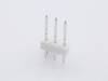 Molex Built-in pin strip (standard) 254 Total number of pins 3 Contact spacing: 2.54 mm 22032031 1 pc(s) Bag