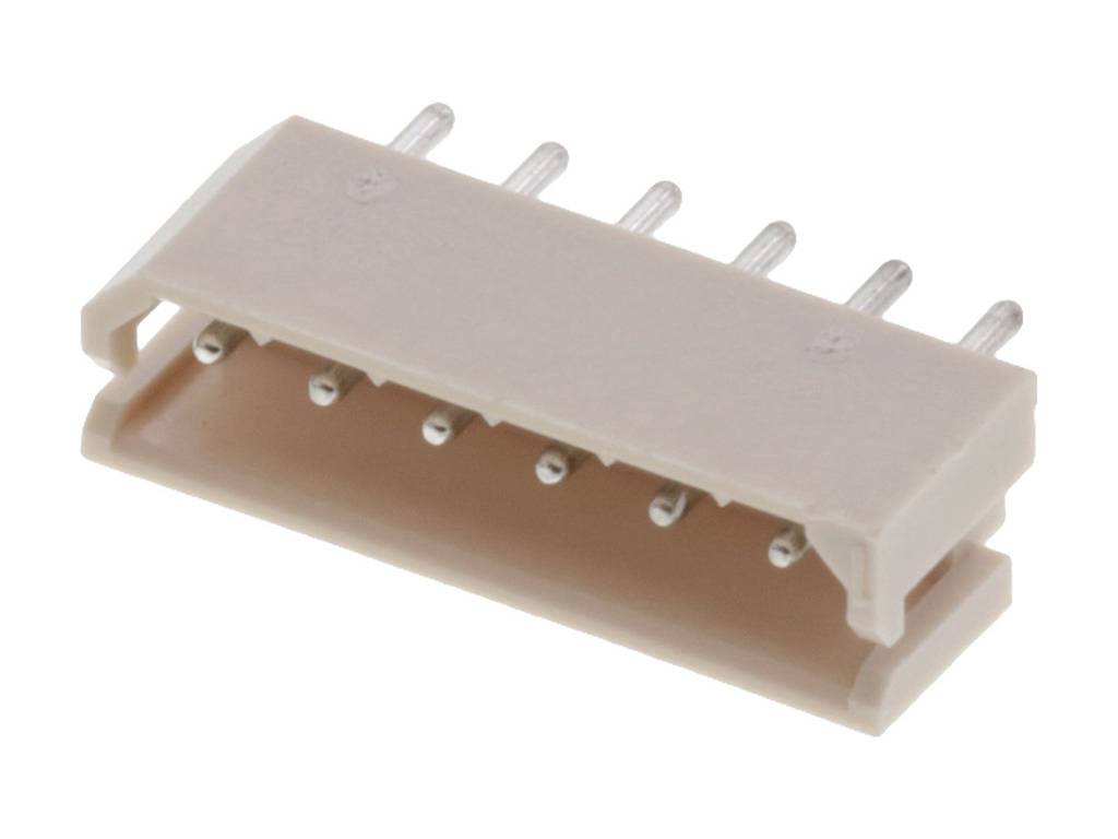 Molex Built-in pin strip (standard) Total number of pins 6 Contact spacing: 2.5 mm 22035065 1 pc(s) Bag