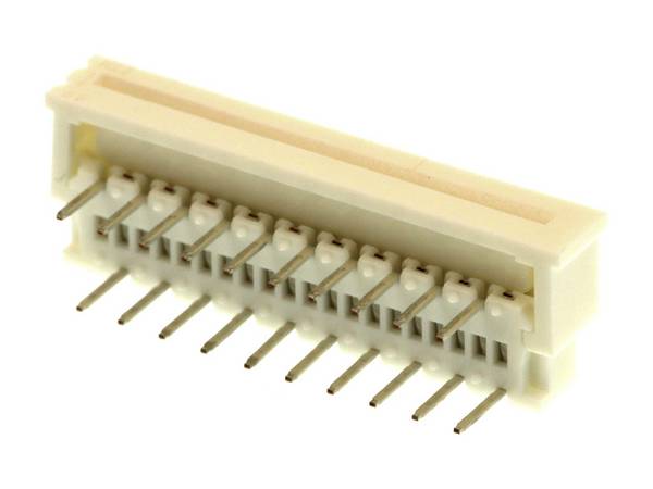 Molex FFC/FPC connector Total number of pins 20 Contact spacing: 1.25 mm 39532204 1 pc(s) Tray