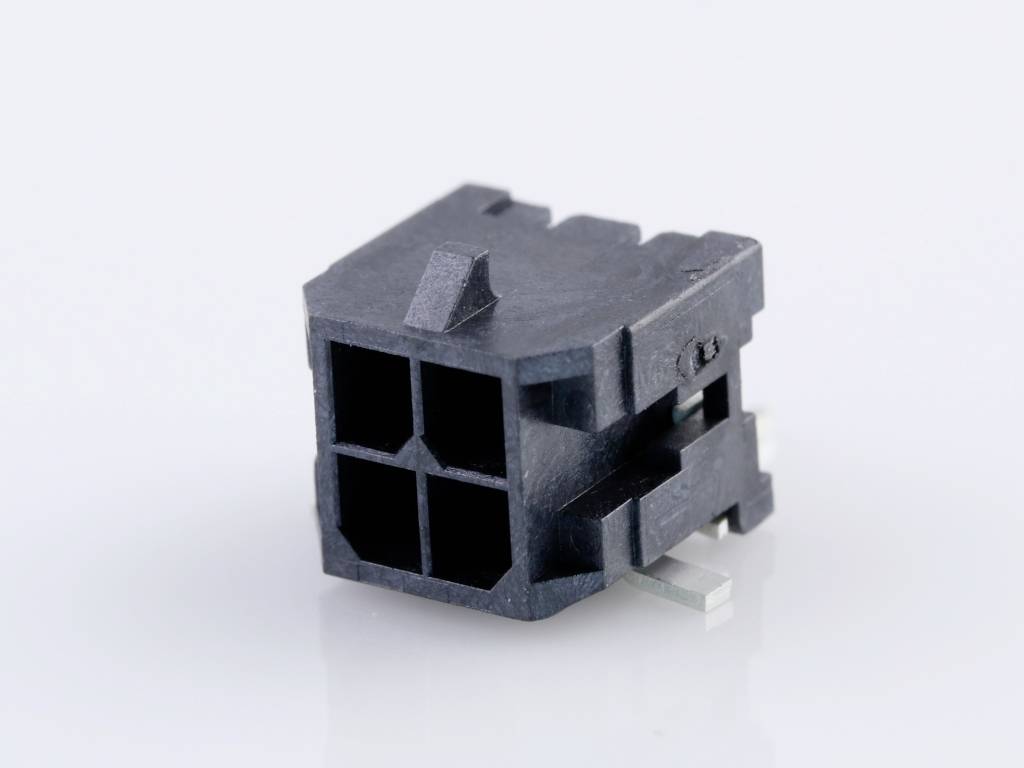 Molex Built-in pin strip (standard) Total number of pins 4 Contact spacing: 3 mm 430450409 1 pc(s) Tape on Full reel