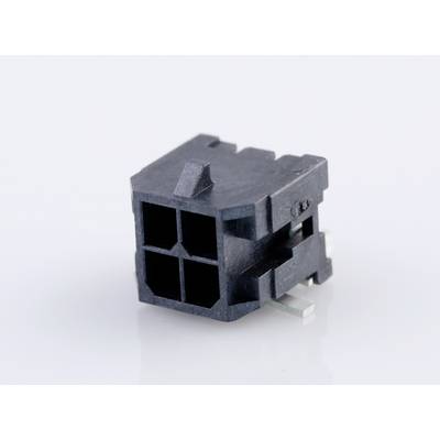 Molex Built-in pin strip (standard) Total number of pins 4 Contact spacing: 3 mm 430450409-1800 1800 pc(s) Tape on Full