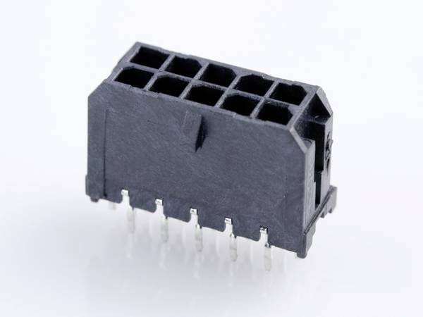 Molex Built-in pin strip (standard) Total number of pins 10 Contact spacing: 3 mm 430451025 1 pc(s) Tray