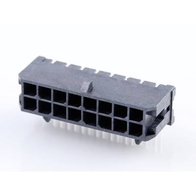 Molex Built-in pin strip (standard) Total number of pins 16 Contact spacing: 3 mm 430451600 1 pc(s) Tray