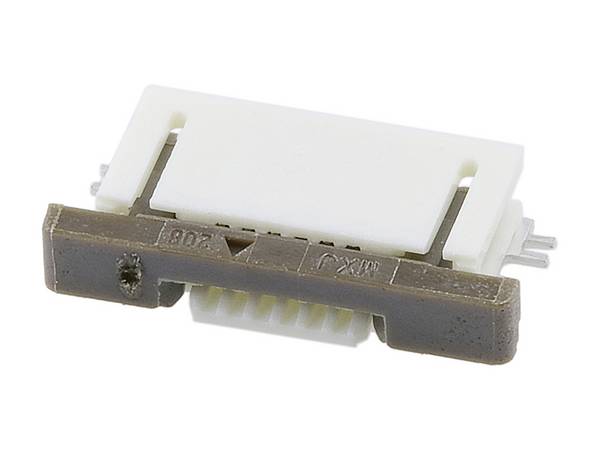 Molex FFC/FPC connector Total number of pins 6 Contact spacing: 0.5 mm 527460671 1 pc(s) Tape on Full reel