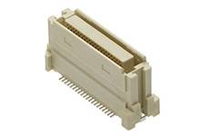 A beige multi-pin connector, typical of electronic circuit interfaces.
