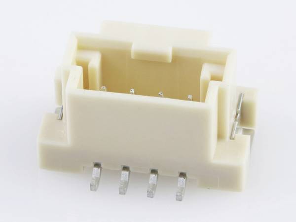Molex Built-in pin strip (standard) No. of rows: 1 Pins per row: 4 5600200420 1 pc(s) Tape on Full reel