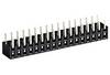 Molex Built-in SIL socket (standard) Total number of pins 10 Contact spacing: 2 mm 872641052 52 pc(s) Tube