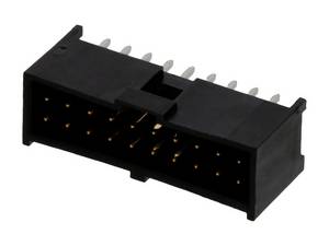 Molex 901301220 Pin strip + locking mechanism Contact spacing: 2.54 mm Total number of pins: 20 No. of rows: 2 1 pc(s) Tray