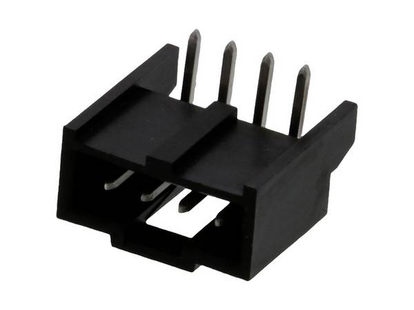 Molex Built-in pin strip (standard) Total number of pins 4 Contact spacing: 2.54 mm 901362104 1 pc(s) Tray