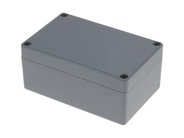 Molex MWE Industrial Solution 936040093 Universal enclosure 125 x 80 x 57 Aluminium (die-cast) powder-coated Grey (RAL 7001) 1 pc(s)