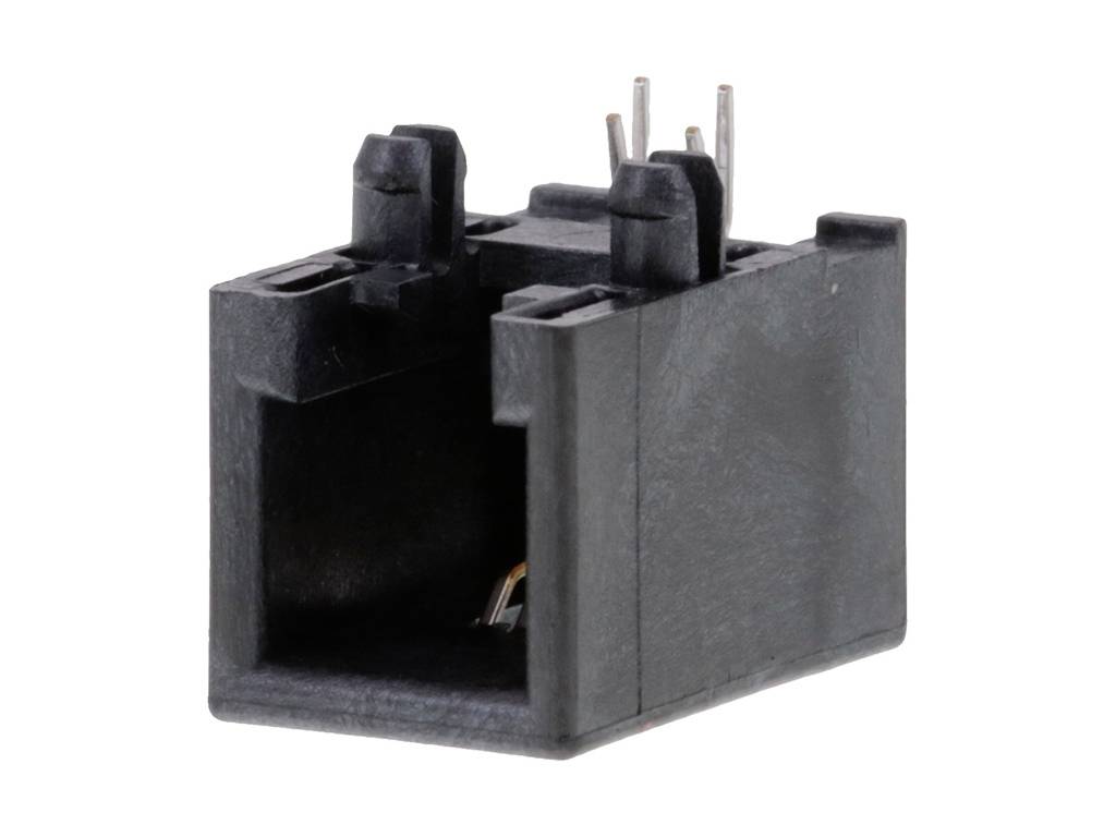 Molex Molex MOL DataCom & Specialty cat 3 Mod Jack/Plug 955012441 Socket Black 1 pc(s)