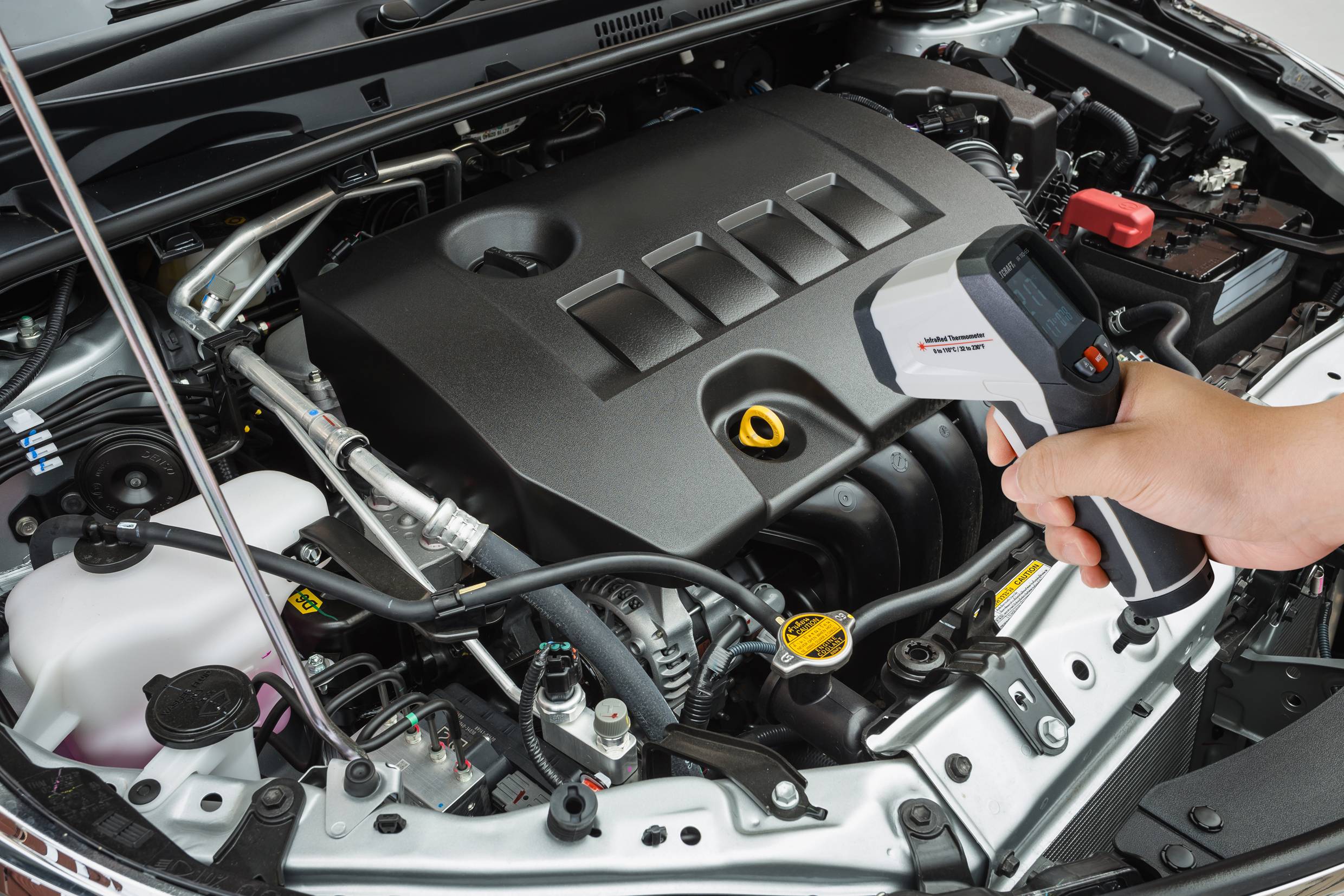 VOLTCRAFT IR110-6S IR precision thermometer Display (thermometer) 6:1 0 - 110 °C-6