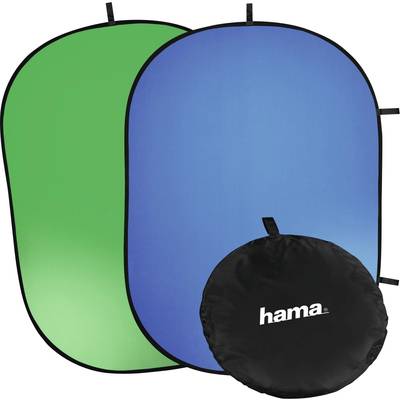 Image of Hama Foldable background (L x W) 2 m x 1.5 m Green, Blue