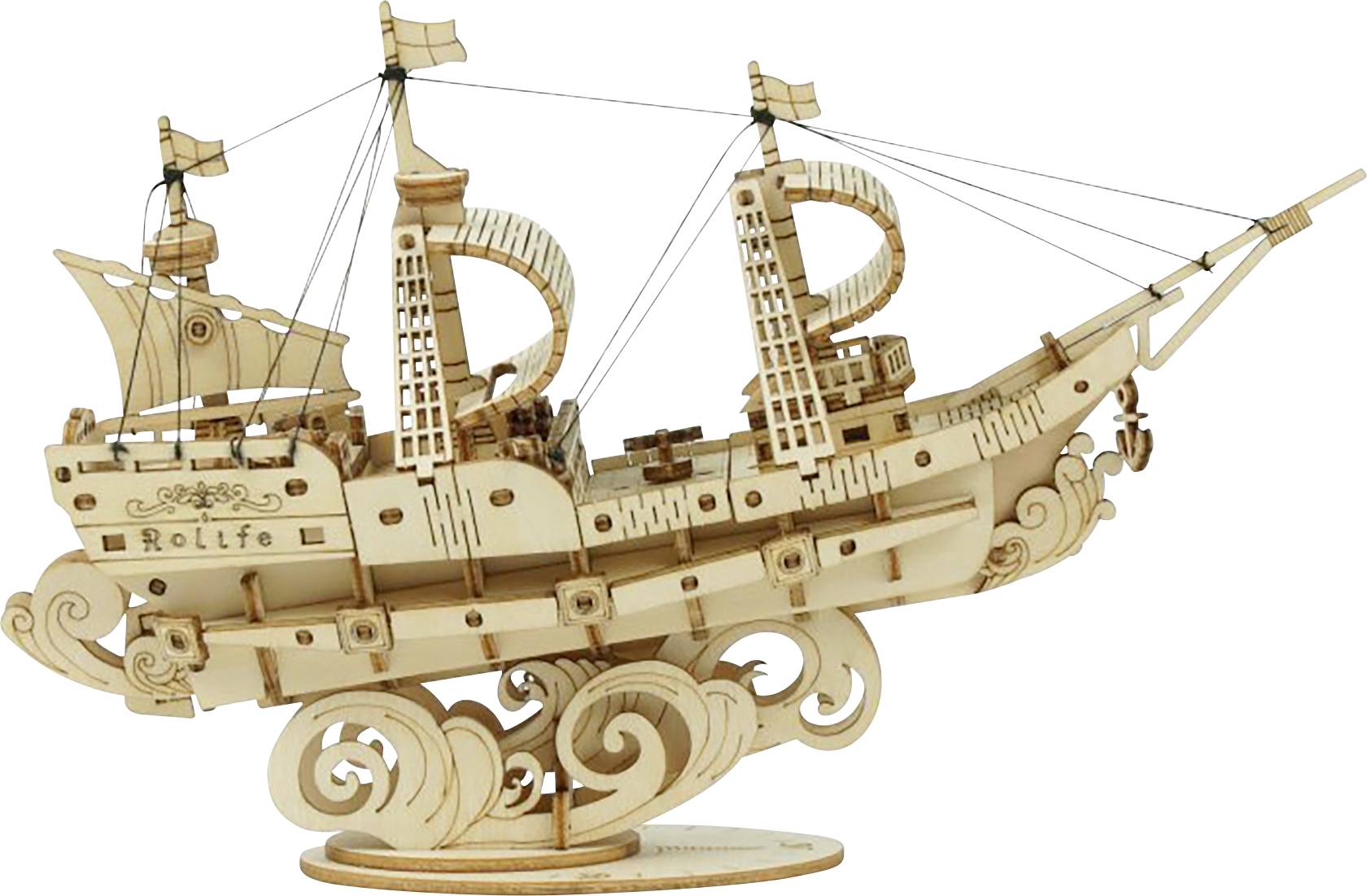 Sailing ship (Lasercut wooden kit) | Conrad.com