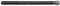 A long, dark grey threaded rod with a hexagonal head, positioned horizontally.