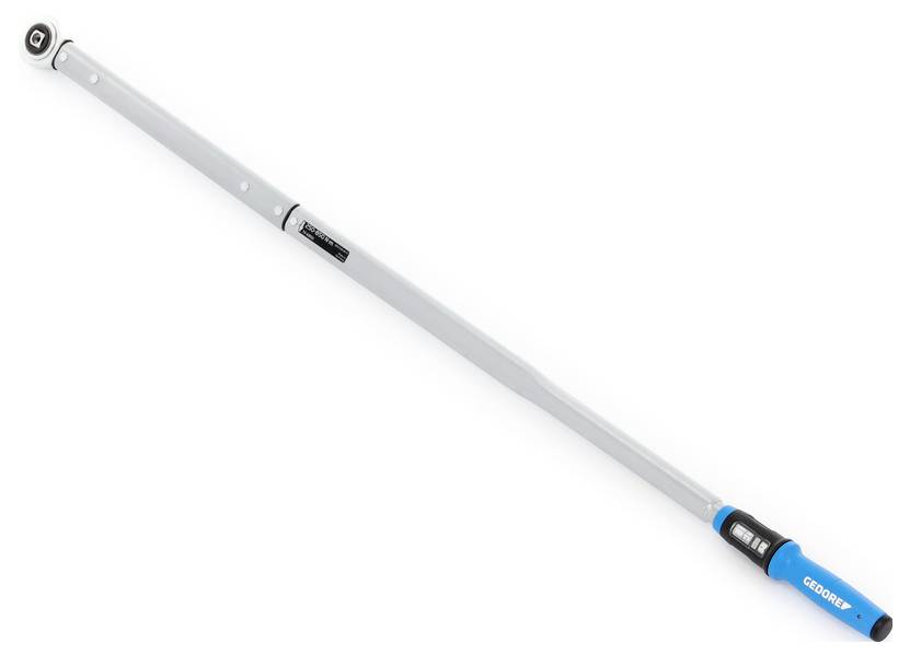 'A telescopic paint roller with a gray handle and blue grip, designed for extended reach during painting tasks.'