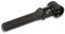 A black torque wrench for bicycle valves, sleek design, ribbed handle for improved grip.