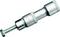 Silver precision screwdriver with knurled handles and a bulbous shaft, suitable for loosening tight screws.