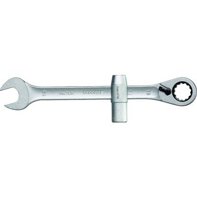 Gedore 4609580 317512 Double-ended ratcheting box wrench  19 mm  