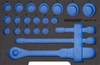 Gedore 2836017 EI-1100 CT1-19 Foam insert (L x W) 230 mm x 157.5 mm