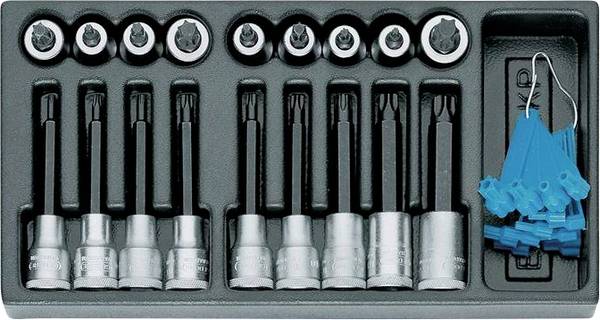 Gedore 1402706 1500 E-ITX 19 LKP Tool organiser insert  (L x W x H) 158 x 310 x 42 mm