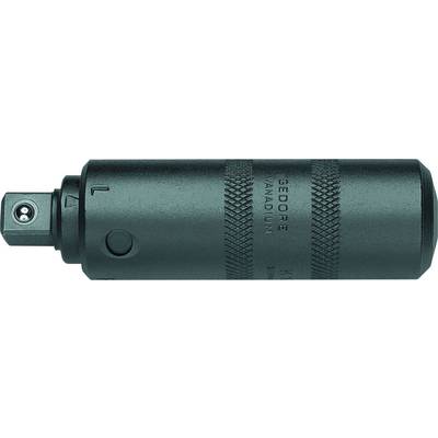 Torque multiplier made of vanadium steel with a cylindrical shape, knurled for better grip, by the Gedore brand.