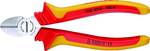 VDE side cutter with sleeve insulation