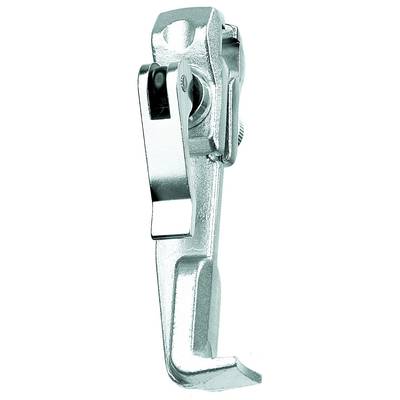 Metallic lever mechanism, cylindrical design, suitable for industrial applications or machinery.
