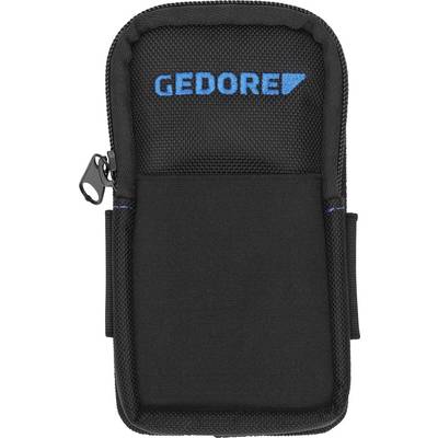 Black zip-up case; 'GEDORE' printed in blue at the top.