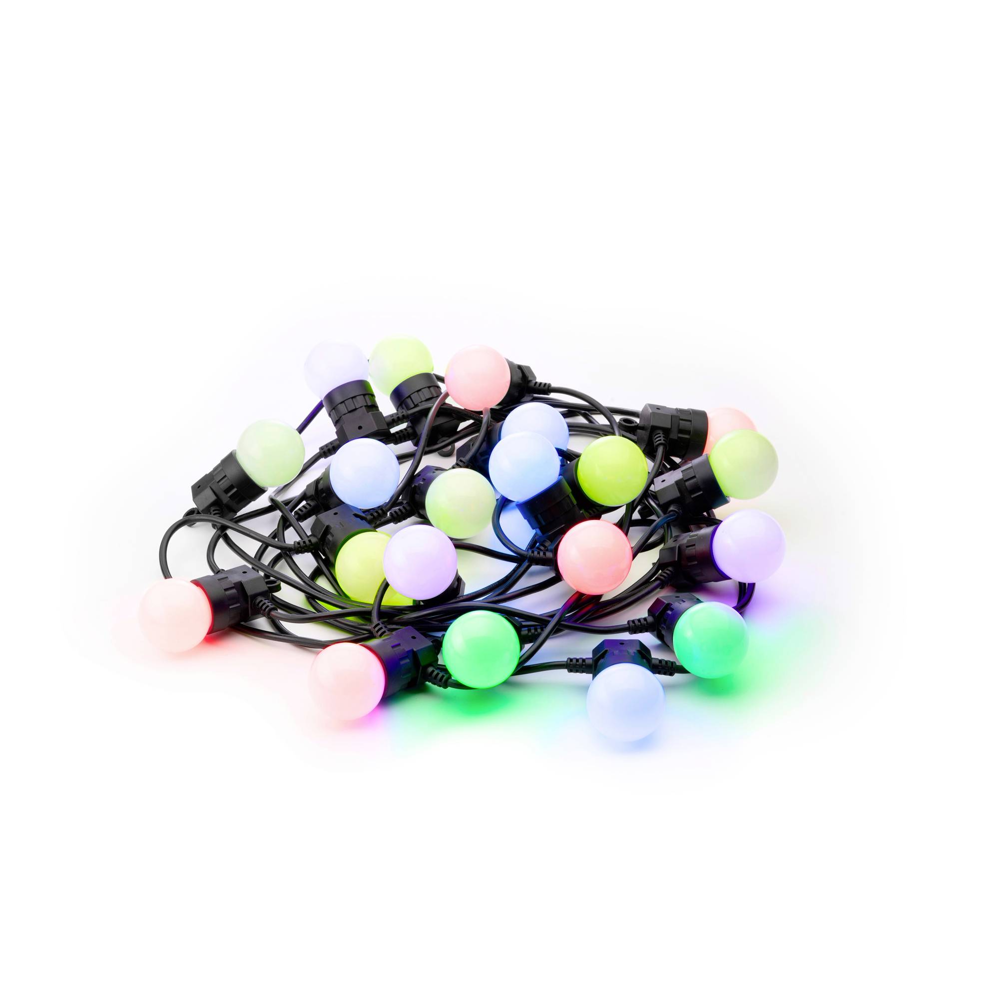 Twinkly TWF020STP-BEU Chain party lights Inside/outside EEC: G (A - G) mains-powered No. of bulbs 20 LED (monochrome) RG-4