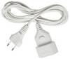 Brennenstuhl 1161670 Current Cable extension White 5.00 m Flat