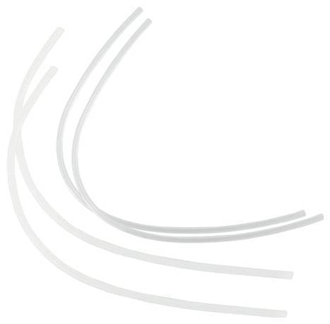 Abstract image of several pale gray curved lines sweeping from upper left to lower right on a white background.