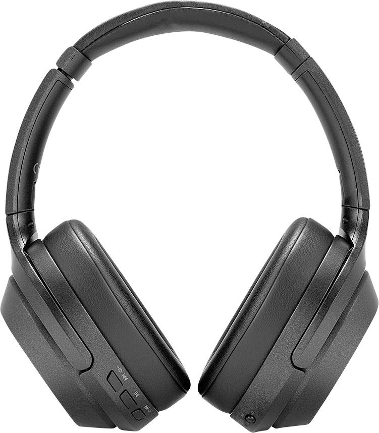 LINDY LH700XW Over-ear headphones Cordless (1075099) Black Noise cancelling Headset, Volume control, Tiltable ear pads-2