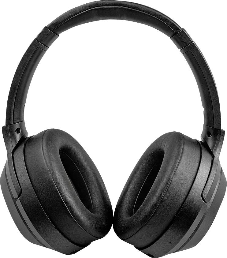 LINDY LH700XW Over-ear headphones Cordless (1075099) Black Noise cancelling Headset, Volume control, Tiltable ear pads-3