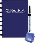 Correctbook DIN A5 navy blue ruled