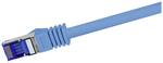 Patch cable UltraFlex, Cat. 6A, S/FTP, blue, 2 m