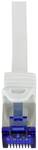 Patch cable UltraFlex, Cat. 6A, S/FTP, gray, 0.25 m.