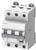 A three-pole circuit breaker by Siemens, used to protect electrical circuits against overload and short circuit.