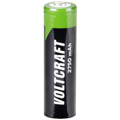 Voltcraft AA battery with 2750 mAh capacity.