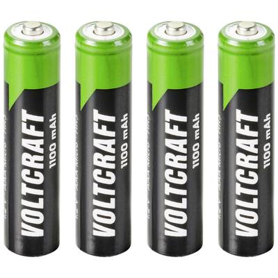 VOLTCRAFT HR03 SE AAA battery (rechargeable) NiMH 1100 mAh 1.2 V 4 pc(s)