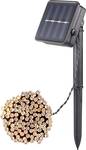 SOLAR LIGHT CHAIN, 20 M, WARM WHITE