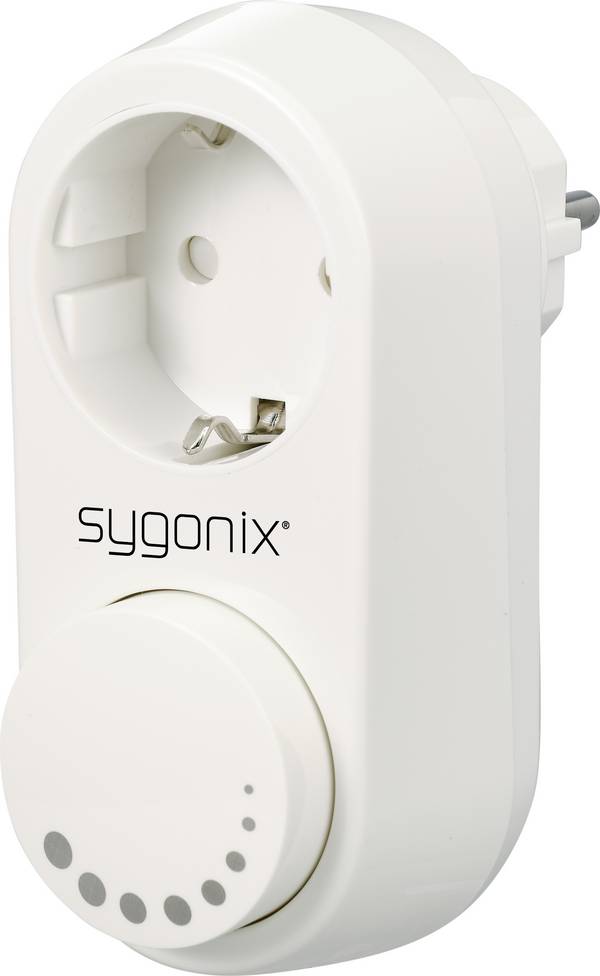 Sygonix SY-4928906 Dimmer adapter Suitable for light bulbs: LED bulb, Light bulb, Halogen lamp White