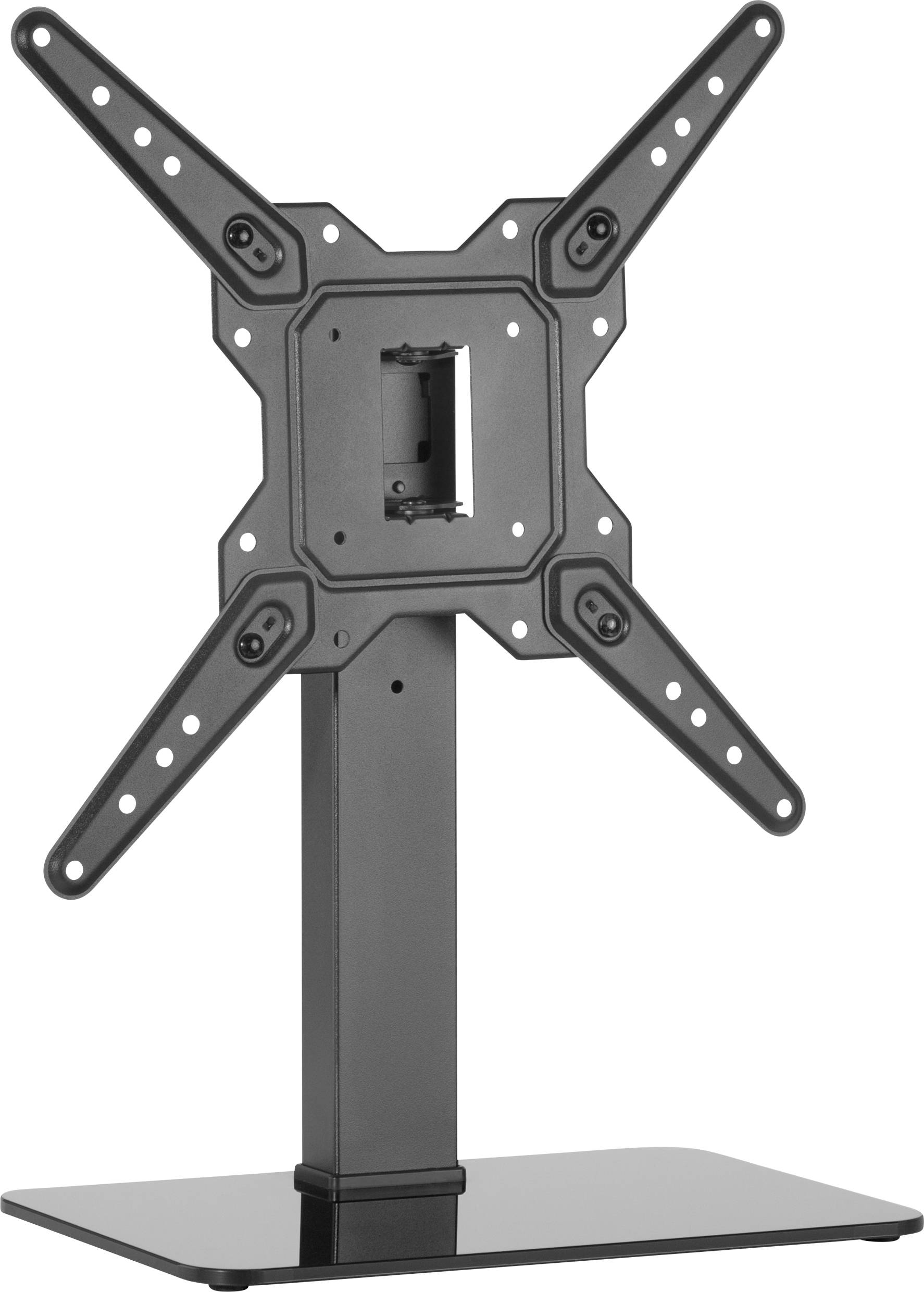 SpeaKa Professional SP-TVS-150 TV desk mount Height-adjustable 58,4 cm (23) - 139,7 cm (55) Stand, Swivelling/tiltable