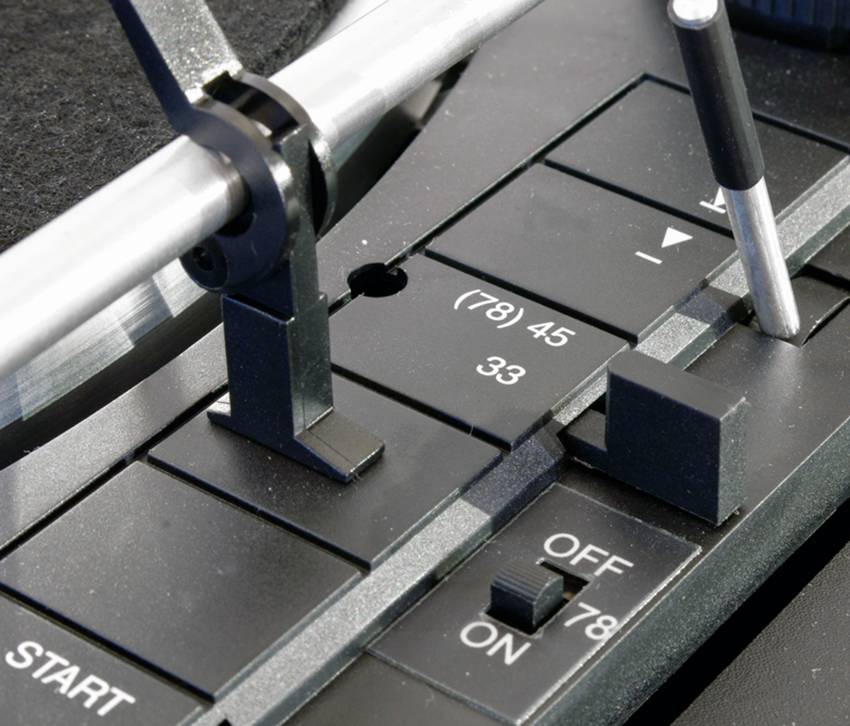 Analogis Dreher Plattenspieler Turntable type Belt drive Black-3