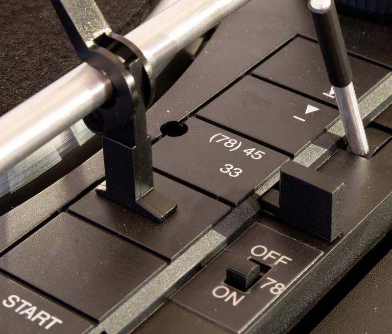 Analogis Dreher Plattenspieler Turntable type Belt drive Black-4